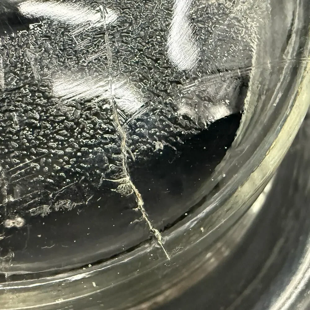 Glasbake queen anne